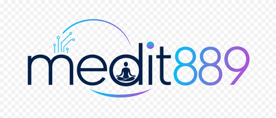 Logo medit889 di beranda Indonesia